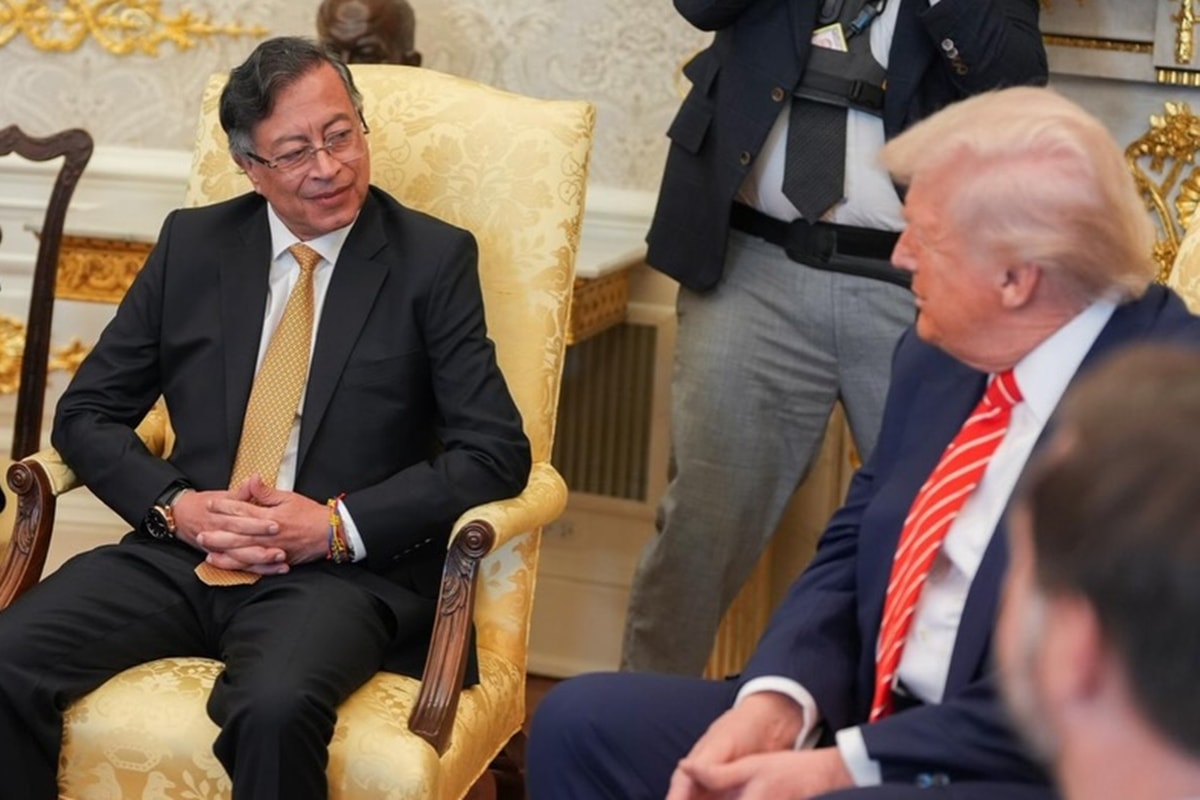 Trump chama Petro de guru e promete rever sanções ao líder colombiano