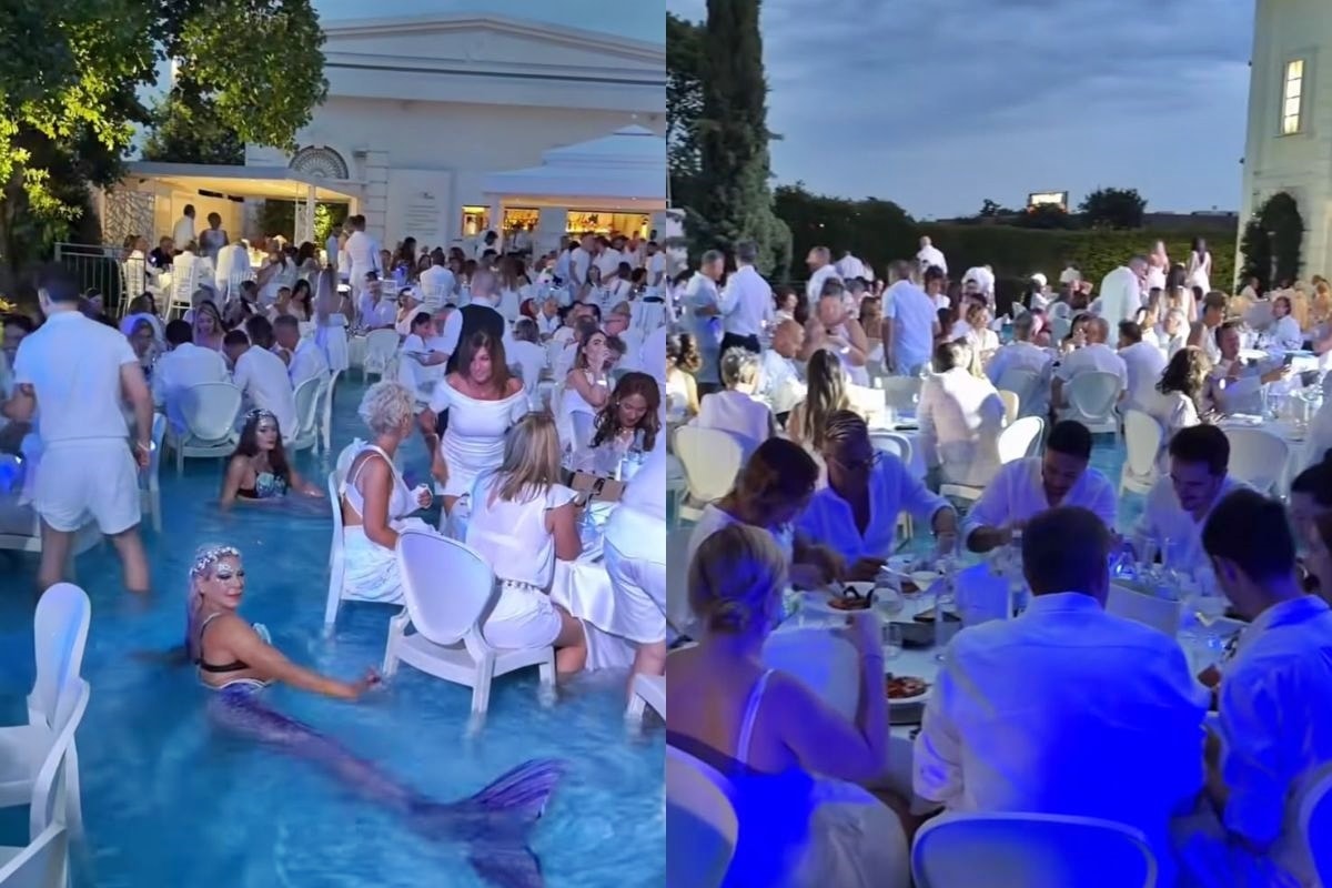 Jantar em piscina com sereias viraliza e custa a partir de R$ 410