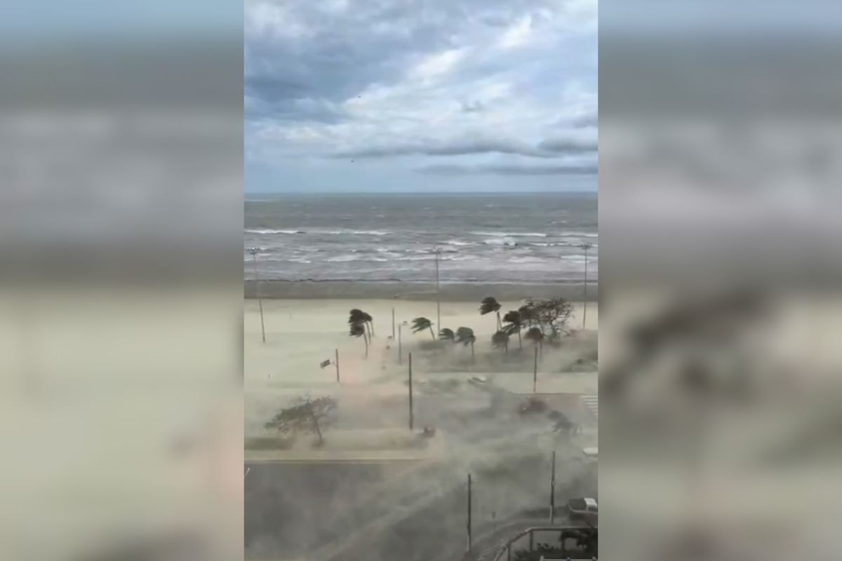 Gabinete de crise é enviado ao litoral de SP após ventos de 100 km/h