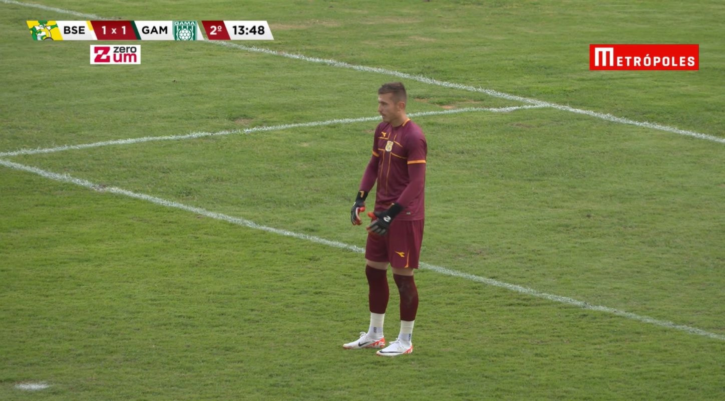 Falha bizarra de Matheus Kayser impede vitória do Brasiliense. Veja vídeo