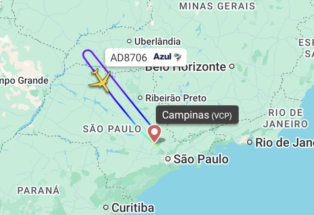 Pista do Aeroporto de Confins é liberada após problema com buraco no local