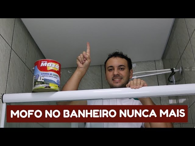 Por que o teto do banheiro fica preto mesmo com janela aberta e qual a tinta certa para resolver o problema