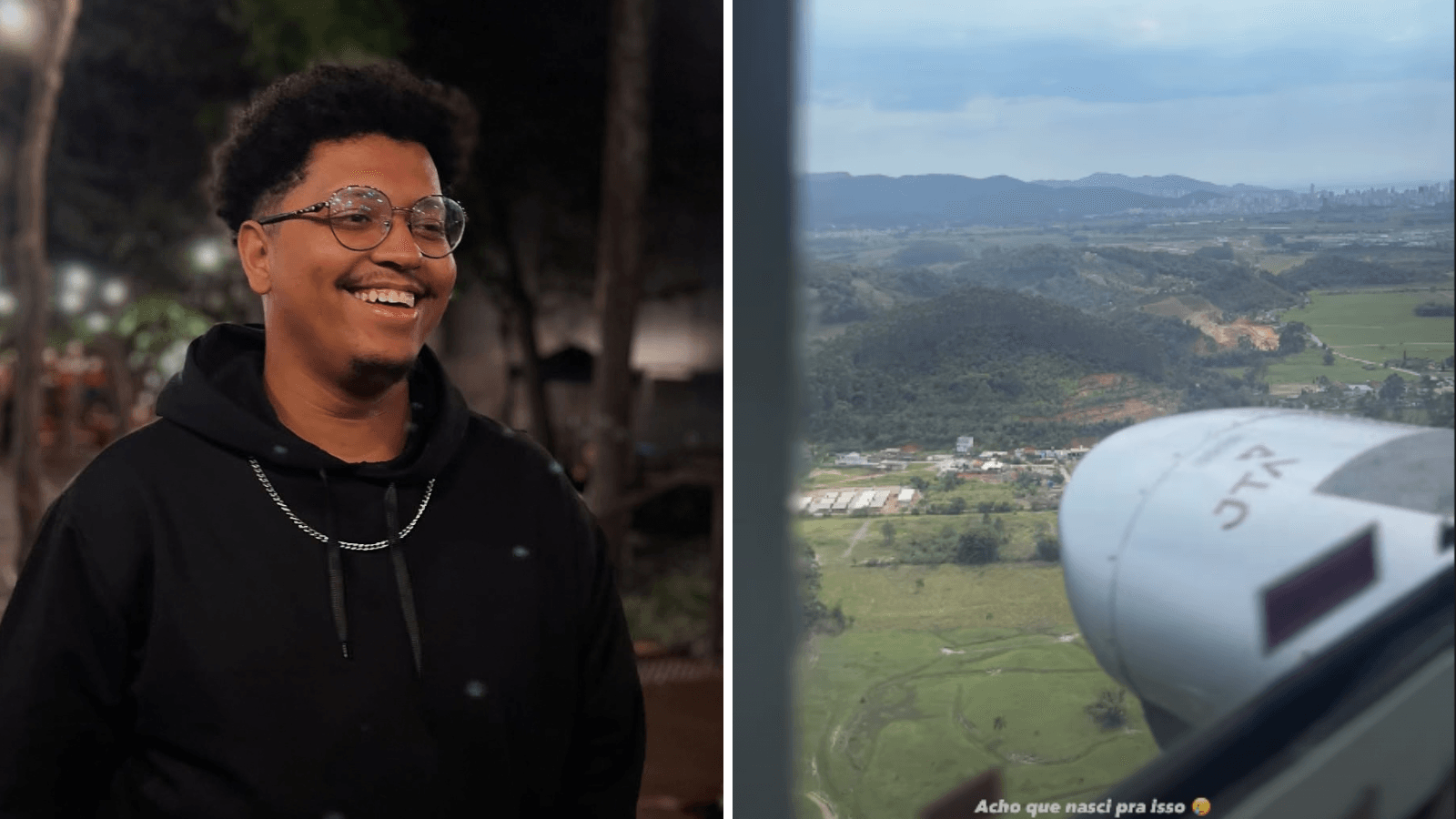 Cantor Rick enviou áudio para combinar local de pouso; veja mensagem