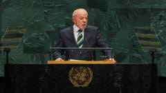 Na ONU, Lula critica ação dos EUA na região: 'Brasil não cabe no quintal de ninguém'
