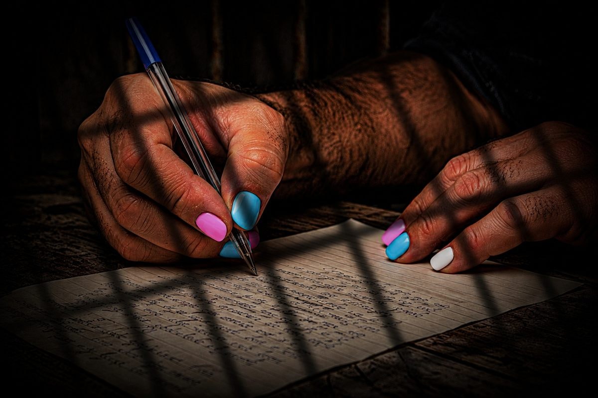 As cartas aterrorizantes das presas trans estupradas na Colmeia. Leia