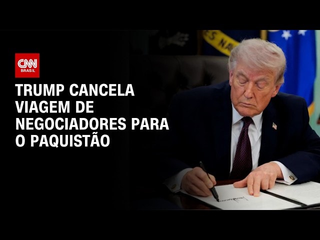 Trump revela por que cancelou viagem de negociadores ao Paquistão