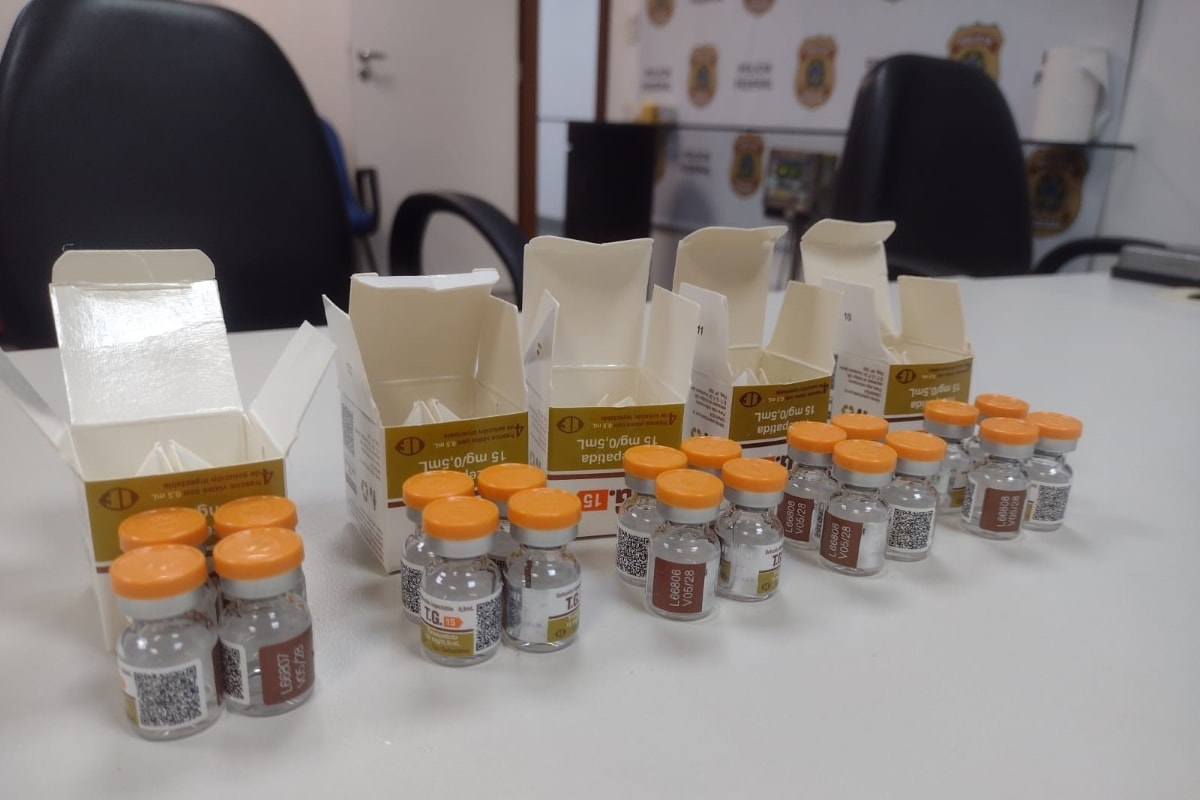 PF prende homem com 20 ampolas de medicamento para emagrecer no Galeão