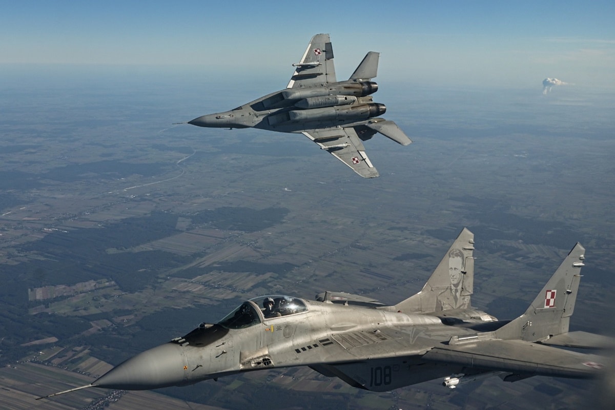 Caças da Otan abatem drone que invadiu o espaço aéreo da Lituânia