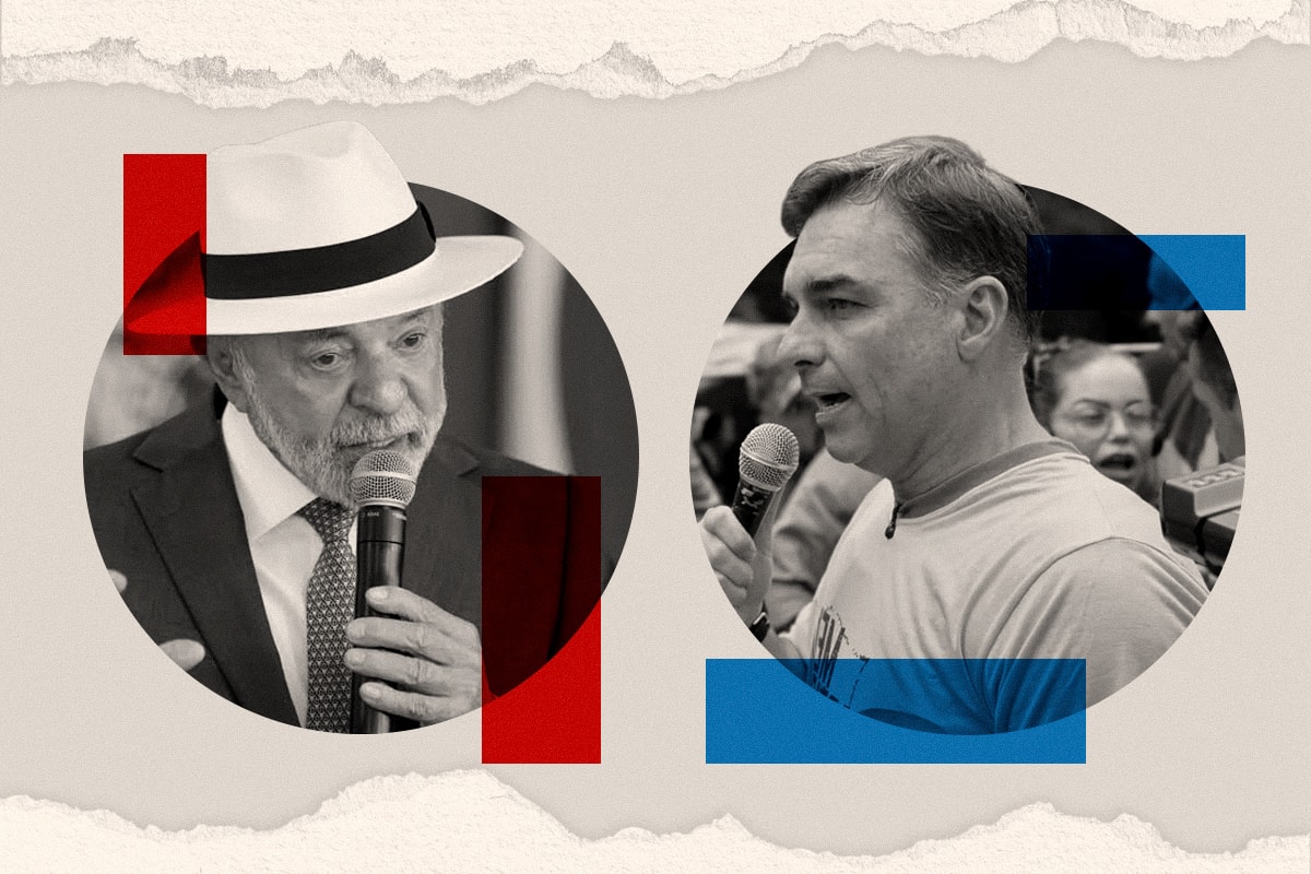 Na reta final, Lula e Flávio privilegiaram cidades que ganharam no 1º turno