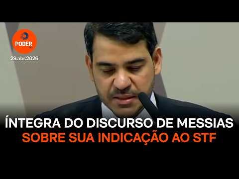 Messias responde sobre aborto, 8 de Janeiro e Master em sabatina