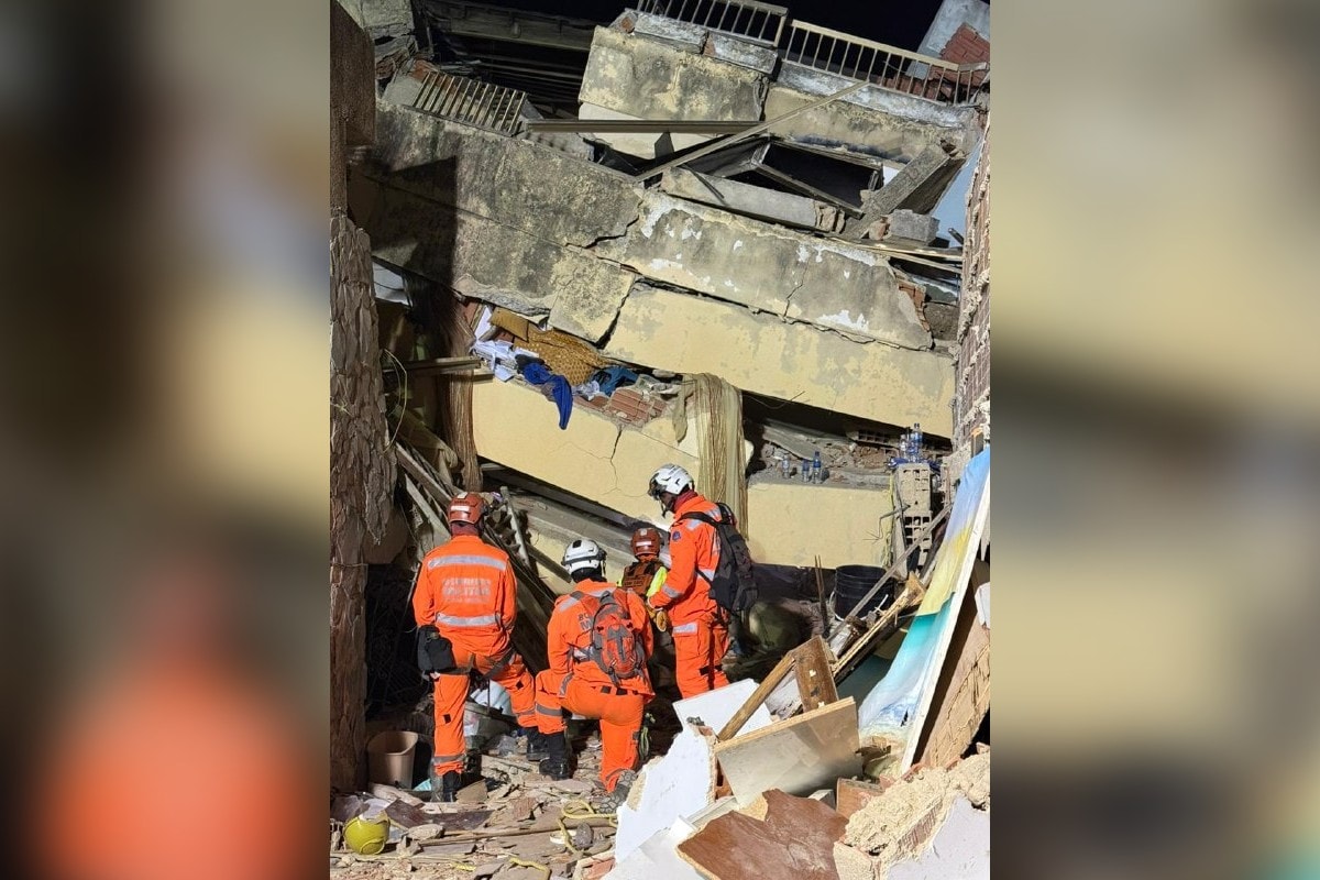 Bombeiros de MG iniciam buscas por vítimas dos terremotos na Venezuela