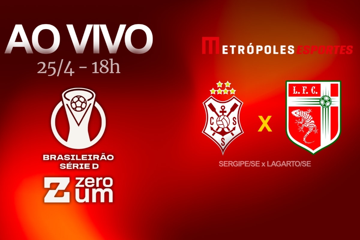 Brasileirão Série D ZeroUm: assista Sergipe-SE x Lagarto-SE ao vivo