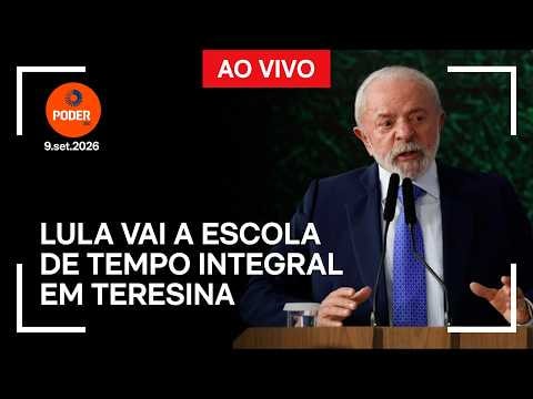 Ao vivo: Lula vai a escola de tempo integral em Teresina