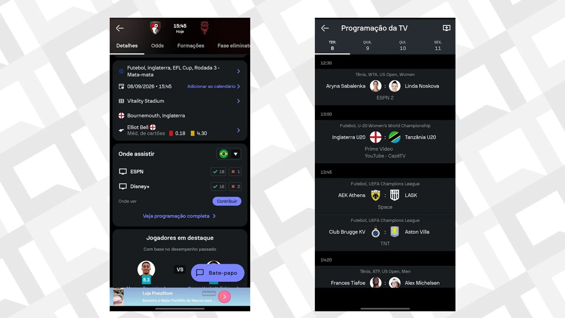 4 apps para descobrir onde vai passar o jogo de futebol que você quer assistir