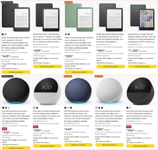 Kindle dispara de preço no Brasil; Amazon revela o que causou aumento de 50%