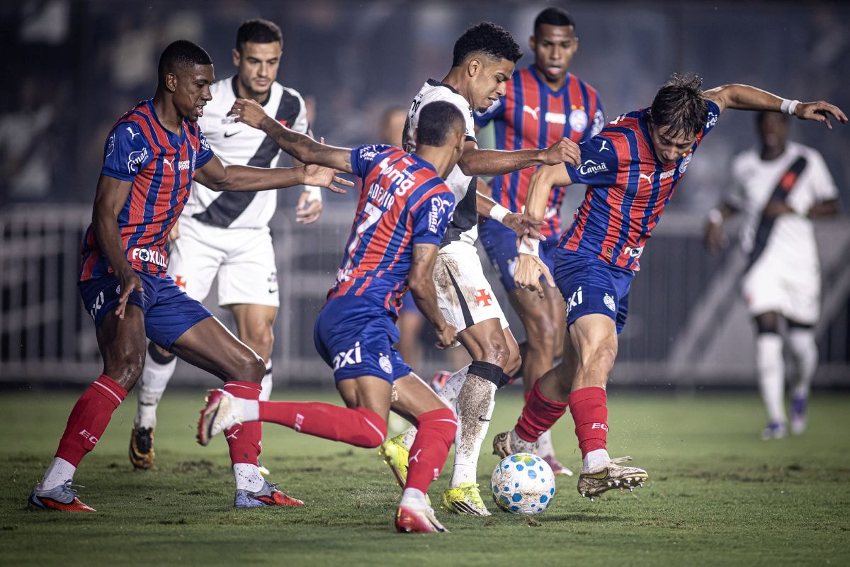 Onde assistir a Bahia e Vasco pela 22ª rodada do Brasileirão
