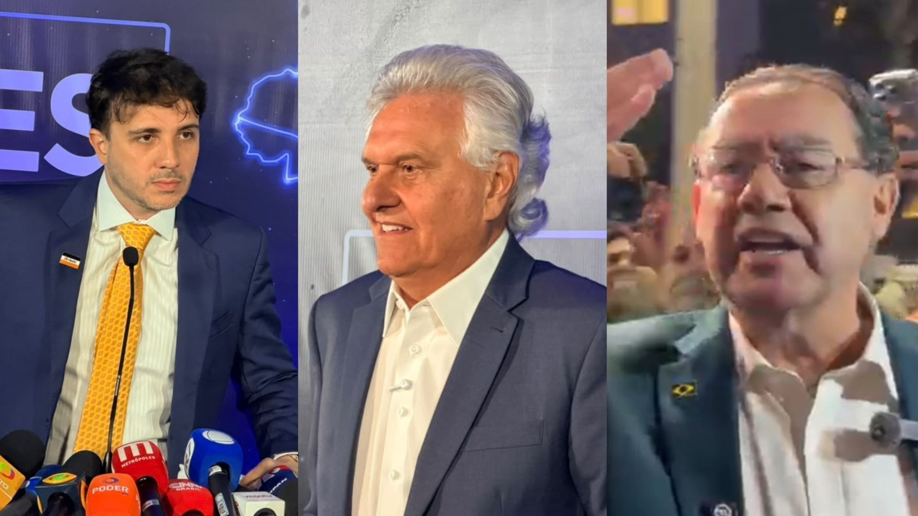 Caiado diz que Lula e Flávio estão “jogando abaixo” debates presidenciais