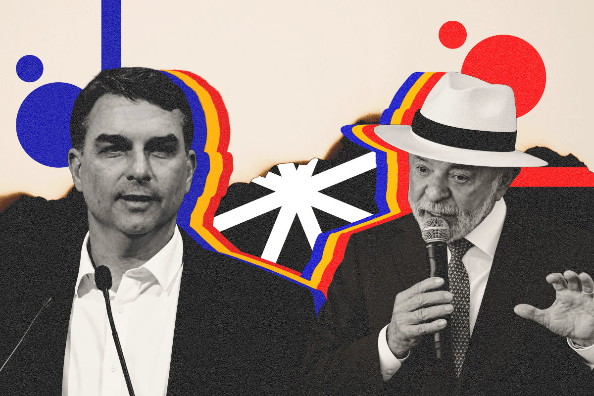 Flávio pagou R$ 1,6 milhão a impulsionamento de posts contra Lula em 3 dias