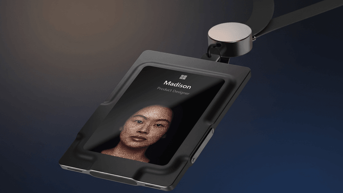 Crachá inteligente da Microsoft com 5G quer matar "celular da empresa"