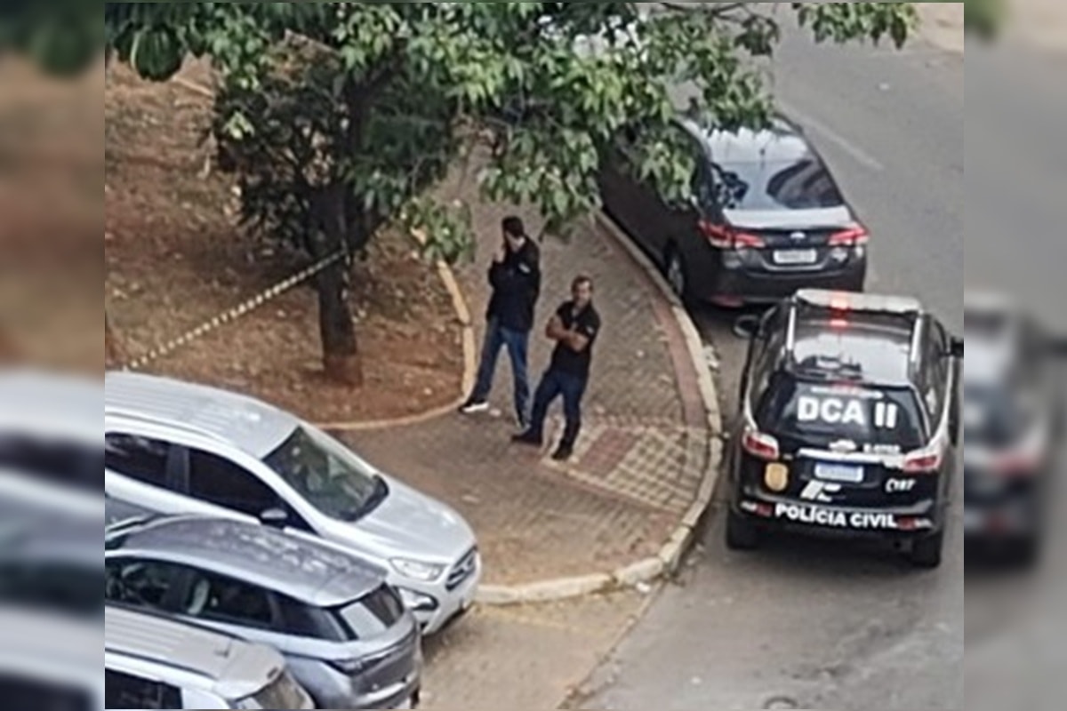 Mulher esfaqueada em Águas Claras é socorrida ao hospital após ataque