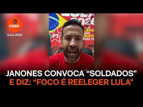 Janones convoca “soldados” e diz: “Foco é reeleger Lula”