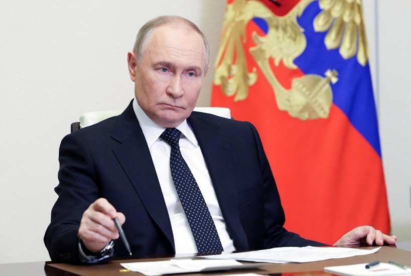 Putin aposta em recuperação da Bolsa russa e afasta temor sobre depósitos bancários