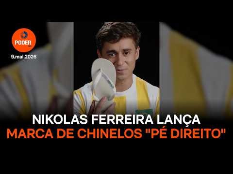 Nikolas Ferreira divulga marca de chinelos para quem boicota Havaianas