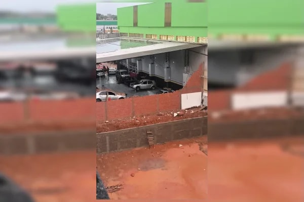 Celina Leão sobrevoa áreas atingidas pelas chuvas em Arapoanga