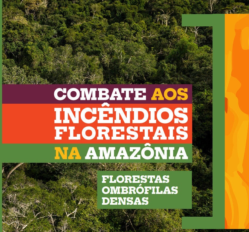 Publicação reúne técnicas para o combate ao fogo em florestas tropicais úmidas da Amazônia