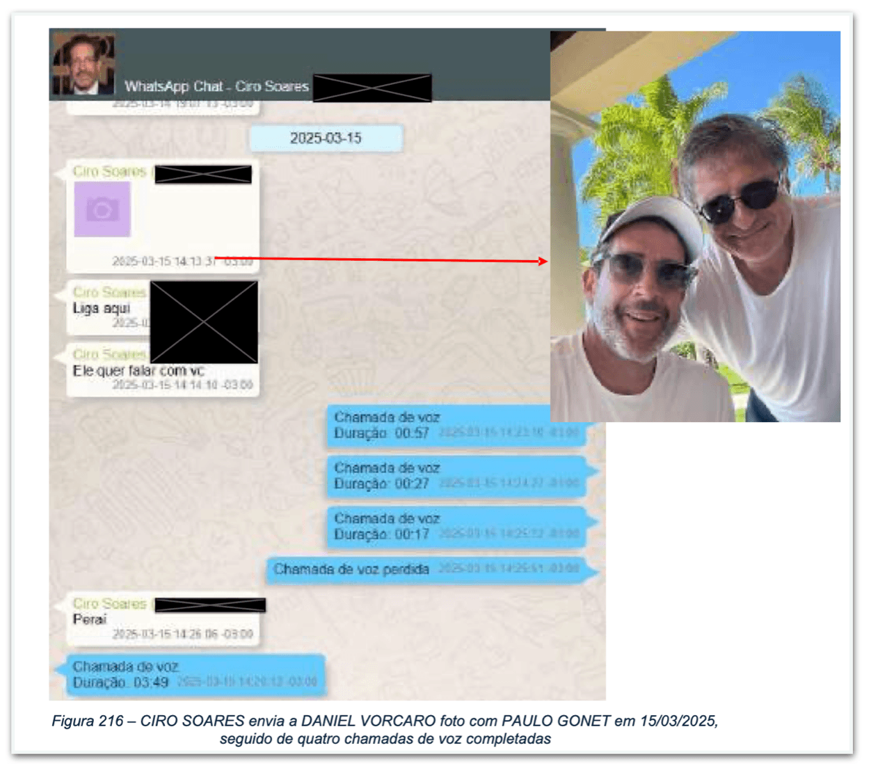 Veja o que dizem as mensagens do celular de Vorcaro que citam Gonet
