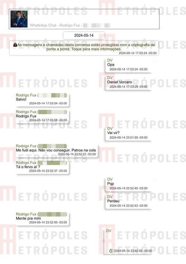 "Qual a data de Londres?" Filho de Fux indicou e-mail do STF a Vorcaro