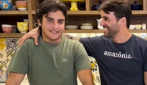 Filho de Ivete Sangalo faz declaração com foto rara para Daniel Cady