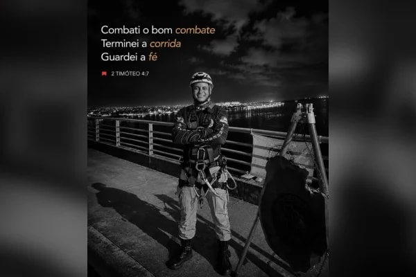 Sargento dos Bombeiros morre após cair durante curso de operação em árvores