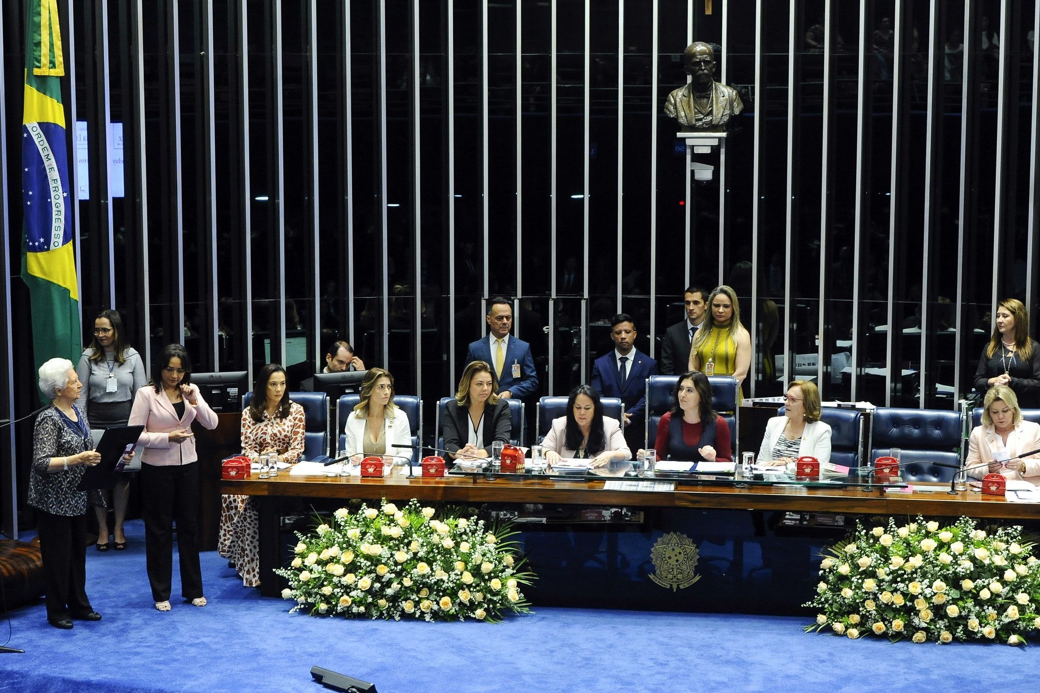 Dos 32 senadores em busca de reeleição, apenas 14 renovaram mandato