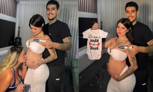 Andressa Urach enlouquece após anunciar que será avó pela 1ª vez