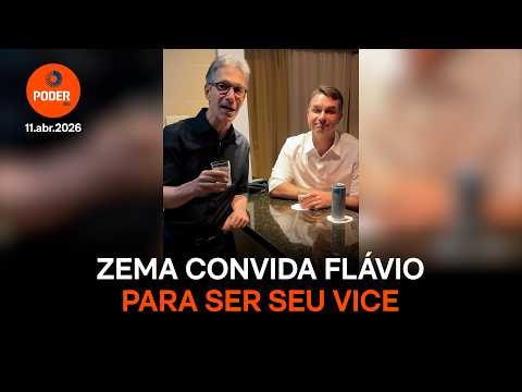 Zema posta com Flávio e aumenta rumor de chapa conjunta