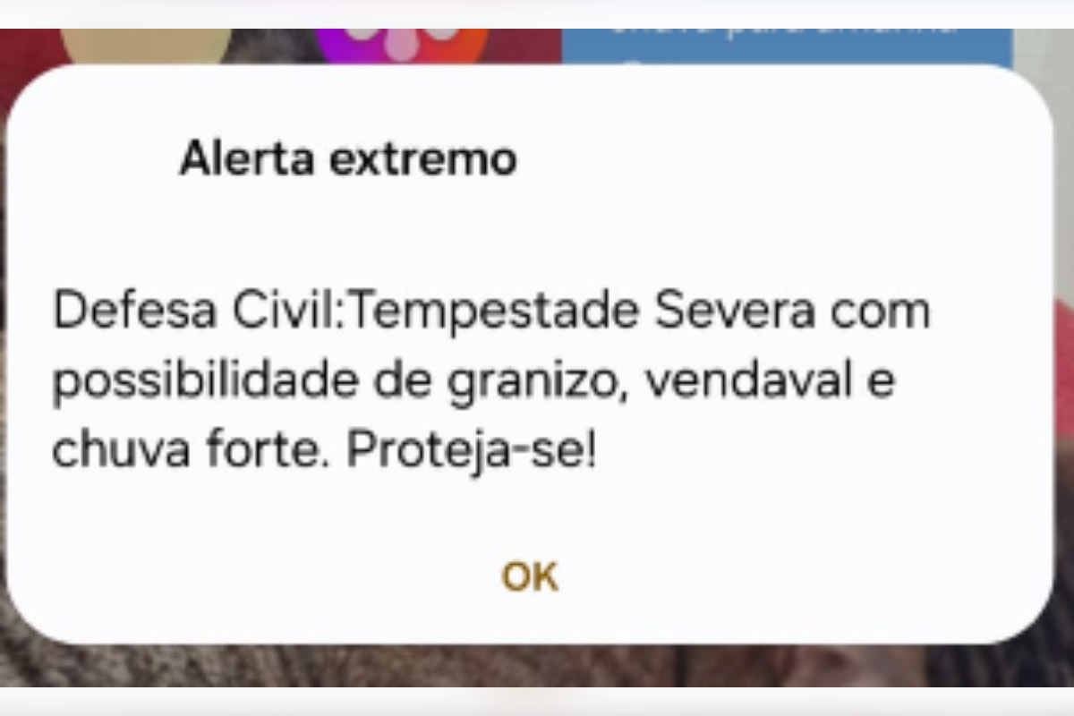 Entenda por que moradores de BH receberam múltiplos alertas de tempestade