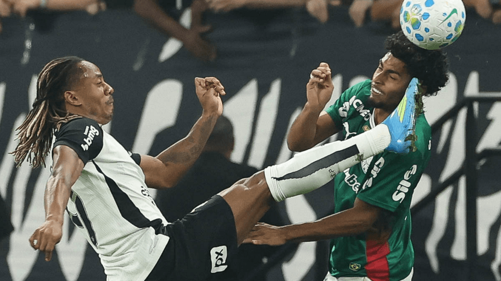 Corinthians x Palmeiras: drone lança porco de pelúcia em campo no Dérbi