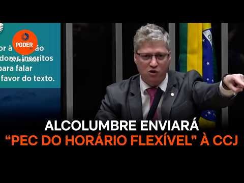 Alcolumbre enviará “PEC do horário flexível” à CCJ, diz Van Hattem