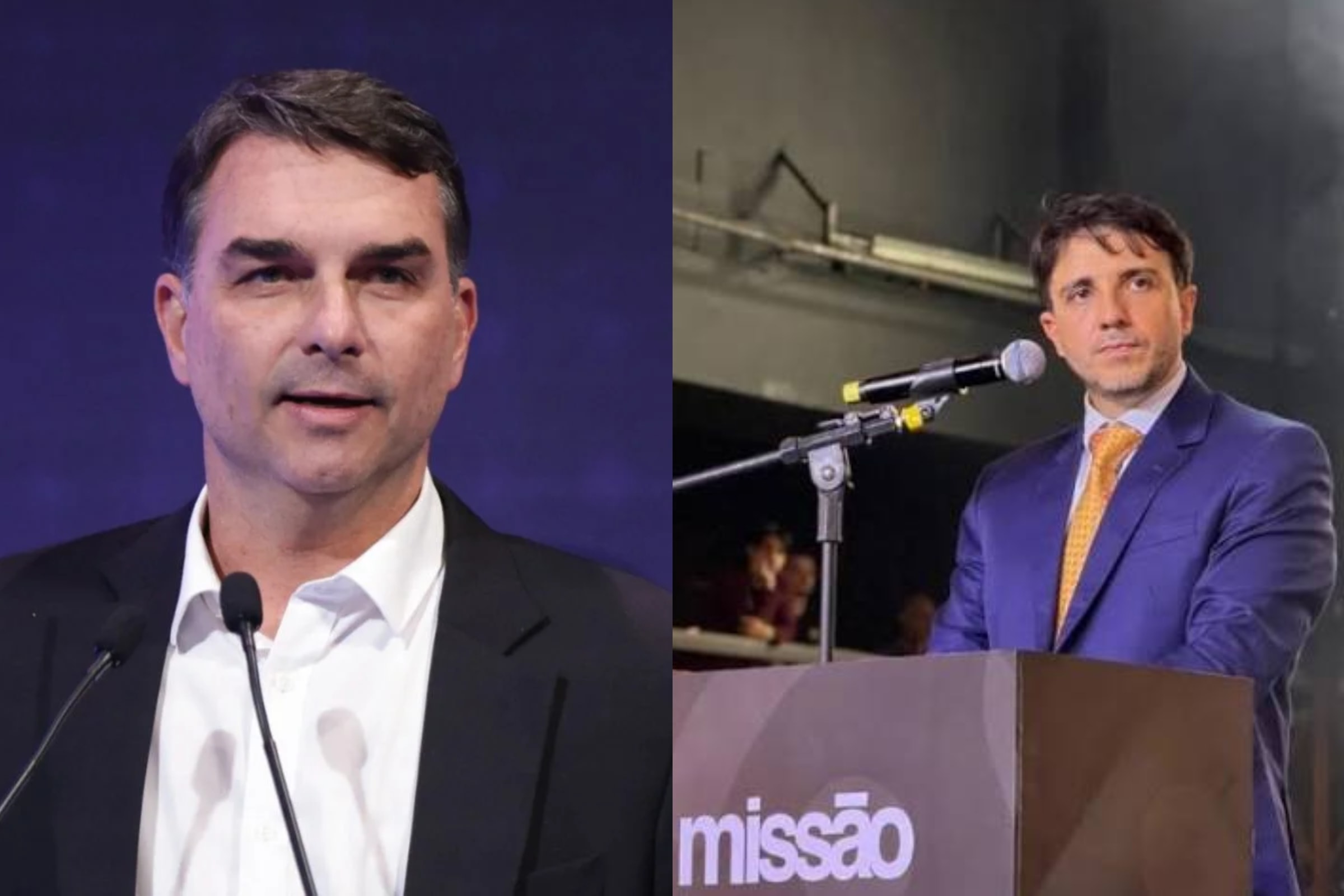 Flávio posa de vítima do sistema, mas filiação partiu de seus dados