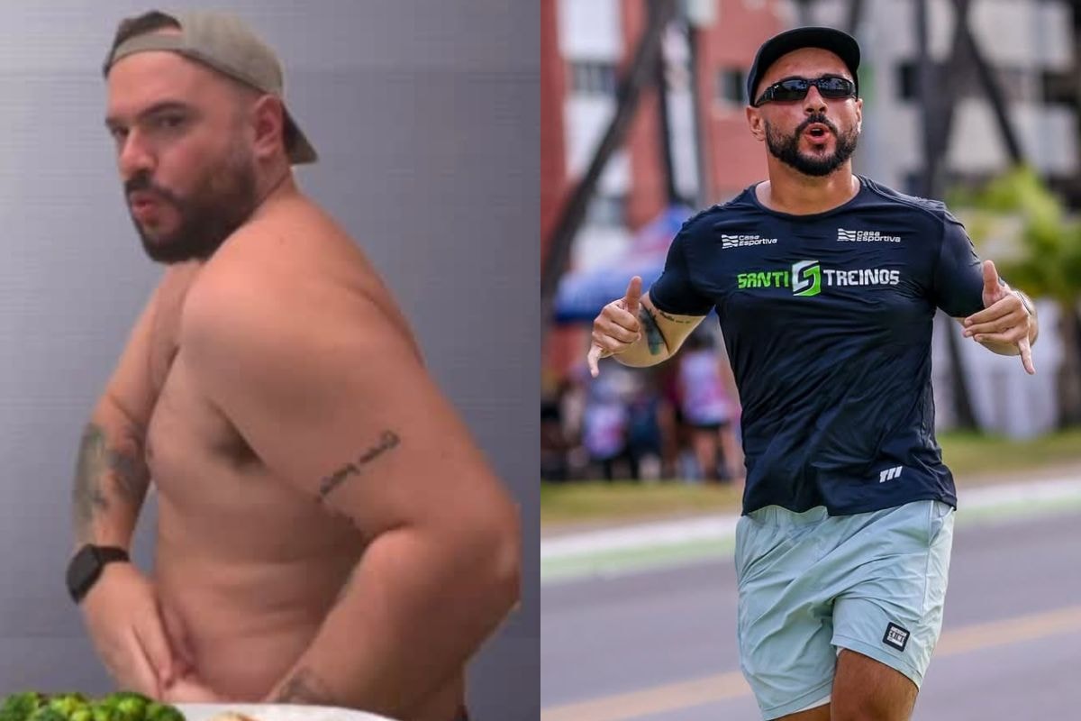 Fotos: Ed Gama impressiona com transformação após perder 30kg