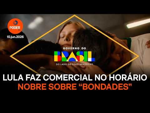 Lula faz comercial no horário nobre sobre bondades em ano eleitoral