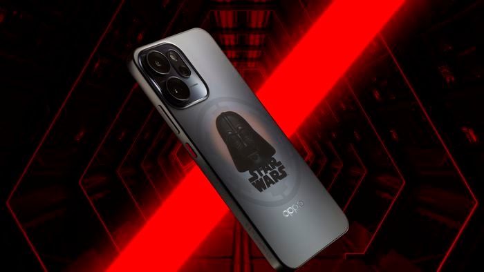 Star Wars Day: o OPPO Reno14 F Dark Side é o smartphone que a saga merecia