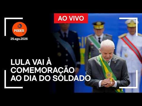 Ao vivo: Lula vai à comemoração do Dia do Soldado