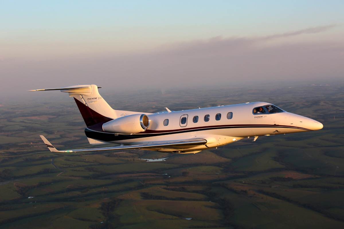 Embraer certifica jato que pousa sozinho em caso de incapacitação do piloto