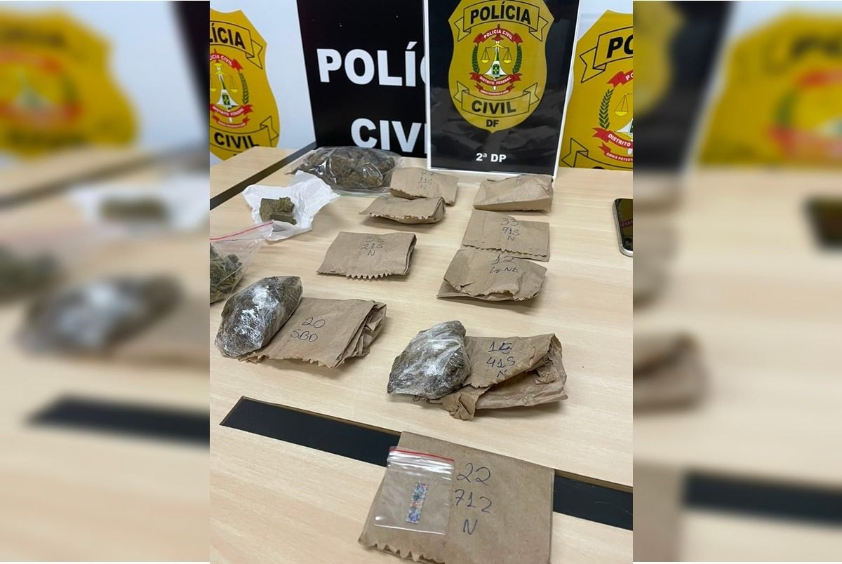 PCDF desmantela revezamento de delivery de drogas na Asa Norte