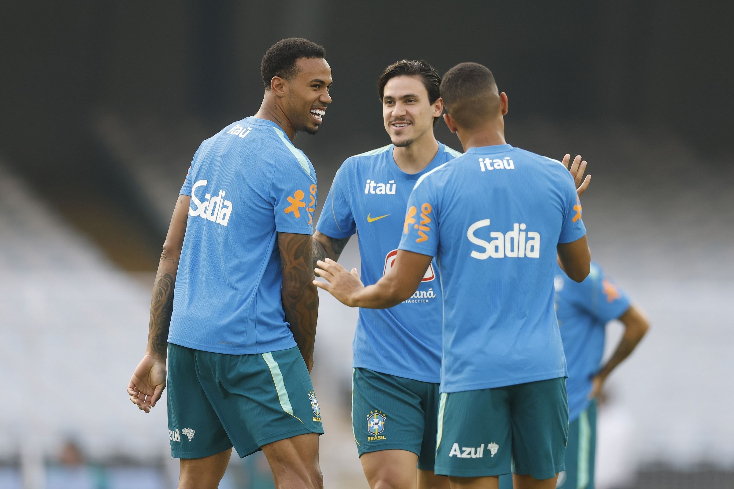 Ancelotti esboça time titular da Seleção Brasileira com Pedro