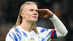 Jogadores altos, Haaland e 'Neymar norueguês': as armas da Noruega, que enfrenta o Brasil nas oitavas