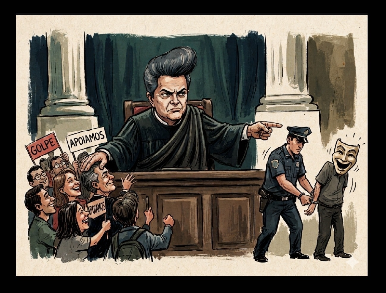 Fux é o ministro que absolve golpistas, mas que é implacável com humoristas
