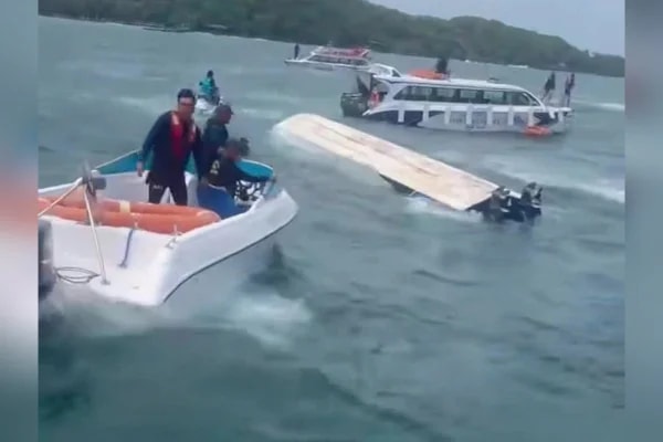Lancha com turistas afunda e deixa 15 mortos no Vietnã
